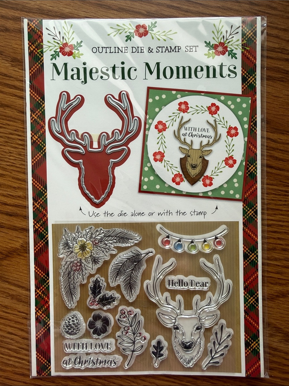 Holiday Deer Die & Stamp Set